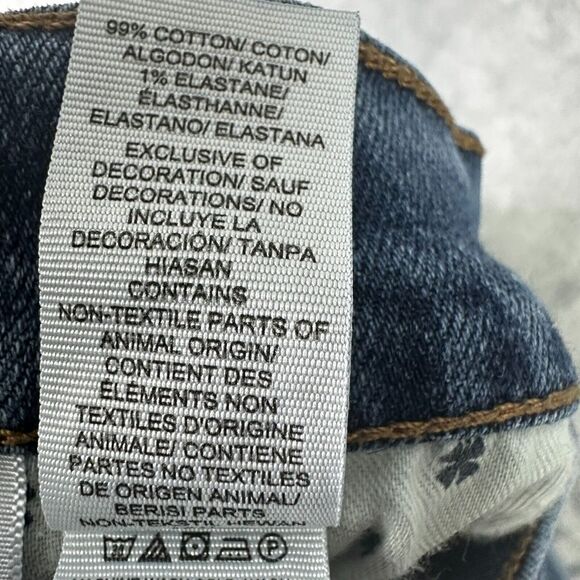 lucky brand 221 straight jeans mens 36x30 (36x31) blue denim* - Picture 14 of 15